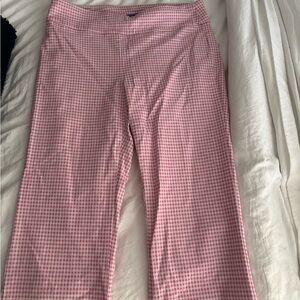 Pink Checkered Kids Bottoms